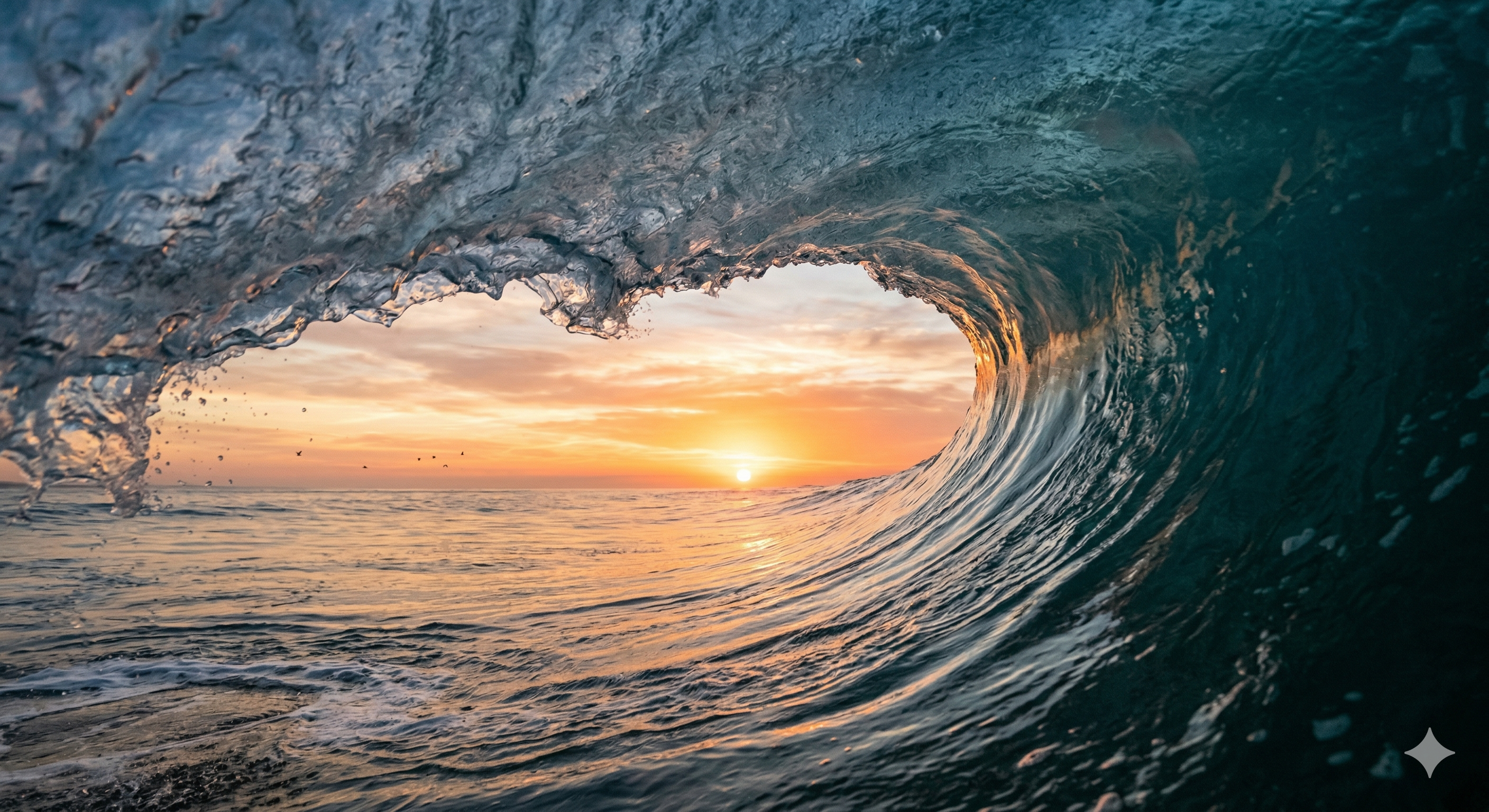 Tropical beach with turquoise water